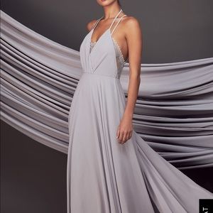 Lulus maxi lace dress